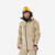 Men's Waterproof And Breathable Ski Jacket Fr 900-beige - 3XL