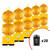 bigpack nissen blitzleuchten und 4r25 batterien euro led gelb