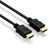 Helos Anschlusskabel, HDMI Stecker/Stecker, FULL HD, BASIC, 1,0m, schwarz