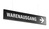 MOEDEL Hängeschild MADRID BLACK LINE, Aluminium, 150 x 850 mm, schwarz