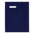 ELBA Umlaufmappe, DIN A4, aus Karton mit PVC-Folie veredelt, mit Eckspannergummi und Beschriftungsfenster, für ca. 300 DIN A4-Blätter, blau