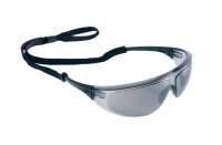 Honeywell 1005982 Millennia Sport Einscheibenbrille, schwarz PC, TSR grau, kratz