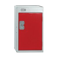 One Compartment Quarto Locker D300mm Red Door MC00077