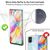 NALIA 360 Gradi Cover compatibile con Samsung Galaxy A71 Custodia, Sottile Silicone Full-Body Fronte & Retro Copertura Protezione Schermo, Telefono Cellulare Case Protettiva Int...