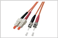 Patchkabel LWL Duplex OM1 (Multimode, 62,5/125) ST/SC, 30m, Good Connections®