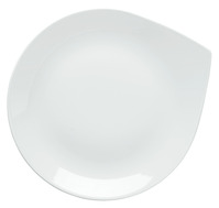 Teller flach Algier; 30 cm (Ø); weiß; rund; 6 Stk/Pck