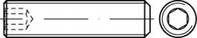 Menetes stift M5 12 mm TOOLCRAFT TO-5412456 200 db