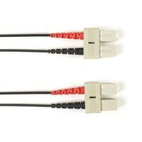 SM FO PATCH CABLE DUPLX, , LSZH, BK, SCSC ,