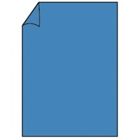 Blatt Paperado, A4, 100g/m², stahlblau RÖSSLER 16400196