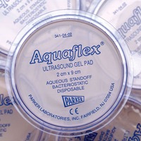 Aquaflex Ultraschall Gel Pads, 2 x 9 cm Parker (6 Stück) , Detailansicht