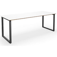 Multifunctionele tafel DUO-O Trend, recht blad, afgeronde hoeken