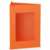 Passepartoutkarte B6 eckig VE=5 Stück Orange