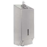 Jantex Soap Dispenser Made of Stainless Steel 1Ltr 270(H) x 100(W) x 95(D)mm