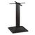 Bolero Cast Iron Step Square Table Base - Adjustable Feet- 720(H)x425(W)mm