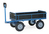 fetra® Handpritschenwagen, Ladefläche 1200 x 800 mm, 4 Bordwände 250/325 mm, Vollgummiräder