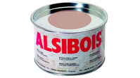 2K-Holzspachtel ALSIBOIS 1000ml, meranti (braun-rot), mit Härter, Giftklasse 4