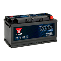Batterie(s) Batterie voiture Yuasa Start-Stop AGM YBX9019 12V 95Ah 850A