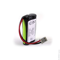 Pack(s) Batterie Nimh 2x AAA 2S1P ST1 2.4V 800mAh Molex