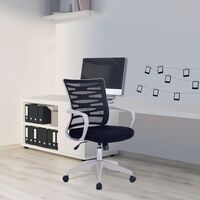 Mesh chair with lumbar support