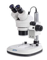 Stereo-Zoom Mikroskop Binokular, mit Ringbel. Greenough, 0,7-4,5x, HWF10x20
