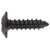 Sealey BST3513 Self Tapping Screw 3.5 x 13mm Flanged Head Black Pozi Pack Of 100