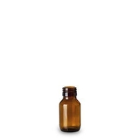 50ml Narrow-mouth bottles without closure soda-lime glass brown PP 28