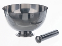 Mortar stainless steel 500 ml without pestle