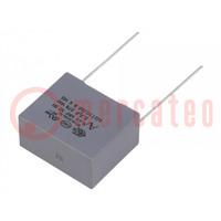 Kondensator: Polypropylen; X2; R46 Miniature; 2,2uF; 26,5x13x22mm