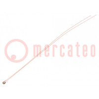 NTC thermistor; 100kΩ; THT; 4066K; -40÷300°C; ±1%