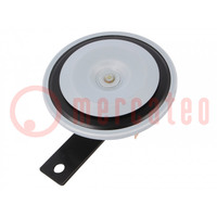 Signaller: sound; 24VDC; screw type; automotive; 435Hz; Øout: 95mm