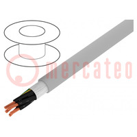Cable: de mando; ÖLFLEX® FD CLASSIC 810; 5G0,5mm2; PVC; gris; Cu
