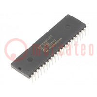 IC: microcontrolador dsPIC; 48kB; 1kBEEPROM,2kBSRAM; DIP40; DSPIC