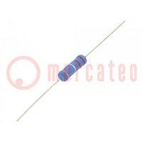 Resistor: metal oxide; 220mΩ; 3W; ±5%; Ø5.5x16mm; -55÷155°C