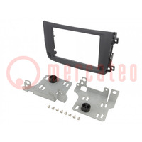 Radio frame; Smart; 2 DIN; black