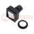 Switch: push-button; IP66; QUARTRON-JUWEL®; black; 24x24mm