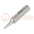 Tip; chisel; 1.2x0.4mm; for soldering iron