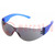 Safety spectacles; Lens: mirror; Classes: 1; Features: UV400; 25g