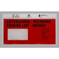 Dokumententasche Unipack Premium Format LD Lieferschein/Rechnung