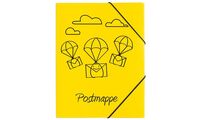 PAGNA Postmappe, DIN A4, PP, gelb, mit Motivdruck (62160315)