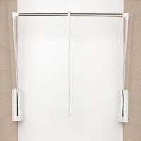 Produktbild zu SERVETTO Lift abiti Junior 440 - 610 mm bianco/cromato