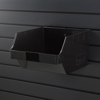 Storbox „Big” / Warenschütte / Box für Lamellenwandsystem | zwart