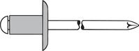 Blindniet Alu Grosskopf K14 5x12mm GESIPA