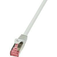 LogiLink Patchkabel CAT6 S/FTP AWG27 PIMF 0,50m grau