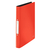 Ringbuch Solid, A4, PP, 2 Ringe, 25 mm, hellrot