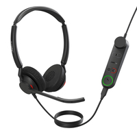 Jabra 5099-299-2219 słuchawki/zestaw słuchawkowy Przewodowa Opaska na głowę Biuro/centrum telefoniczne USB Typu-A Czarny