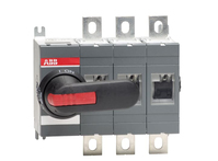 ABB OT500E03P Elektroschalter Drehschalter 3P Schwarz