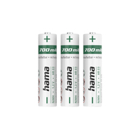 Hama 00223526 pile domestique Batterie rechargeable AAA Hybrides nickel-métal (NiMH)
