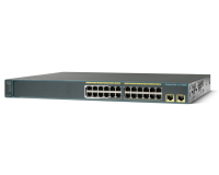 Cisco Catalyst WS-C2960-24LT-L Managed L2 Fast Ethernet (10/100) Power over Ethernet (PoE) 1U Black