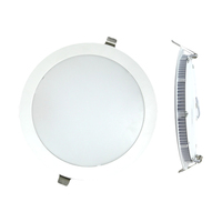 Silver Electronics Downlight GORT 6G 18W 1450lm 6K circular empotrable blanco