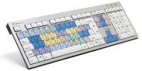 Logickeyboard Quantel keyboard USB QWERTY US English Multicolour